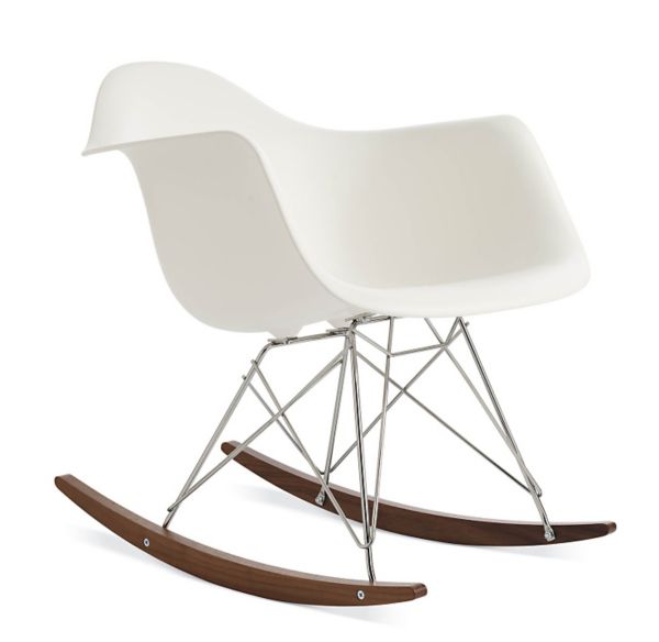 Eames Molded Plastic Armchair Rocker Base Herman Miller
