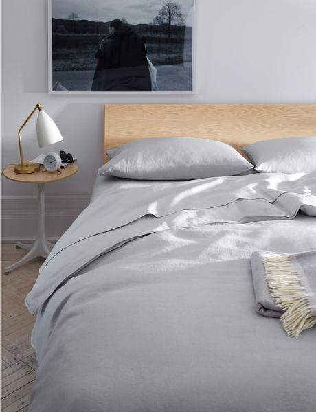 Linen Shams, Set of 2 Herman Miller