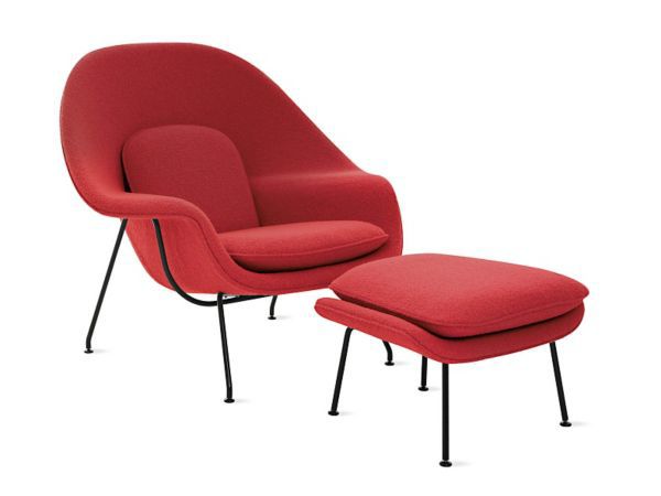 Womb™ Chair and Ottoman Design Within Reach