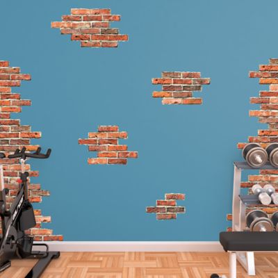 Vertical Brick Wall Accents Wall Decal Shop Fathead® for Brick Wall Accents Decor