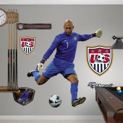 LifeSize Clint Dempsey Wall Decal Shop Fathead® for Soccer Decor