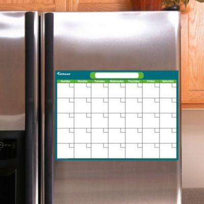 Small Navy & Gray Dry Erase Small Blank Month Calendar Decal Shop