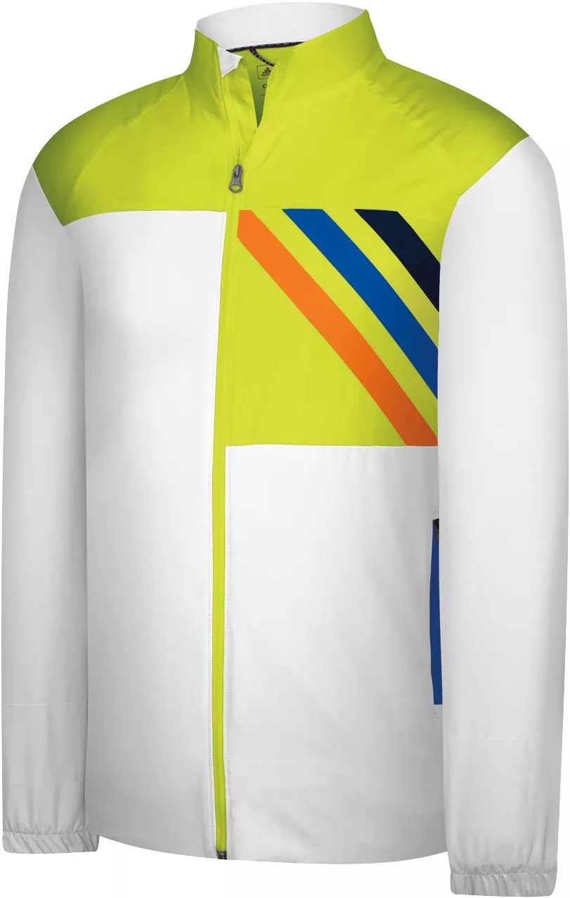 Adidas Golf Men’s Fashion Performance Lined Woven Long Sleeve Jacket Golf