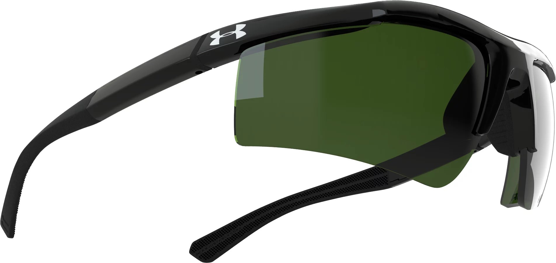 Under Armour Core S Sunglasses With Game Day Multiflection Black/crimson Golf