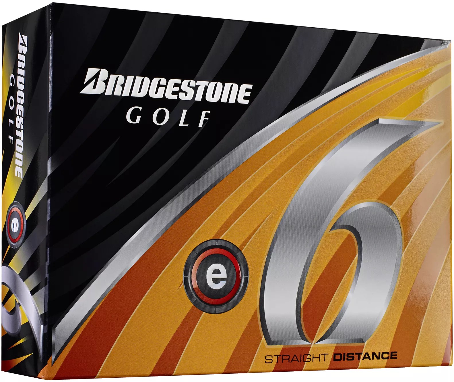 Bridgestone E6 Straight Flight Golf Balls 12 Pack Golf