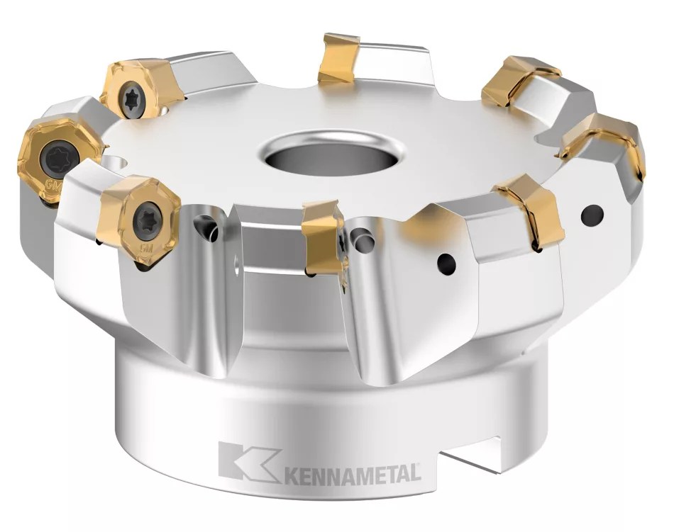 Face milling cutter for multiple materials