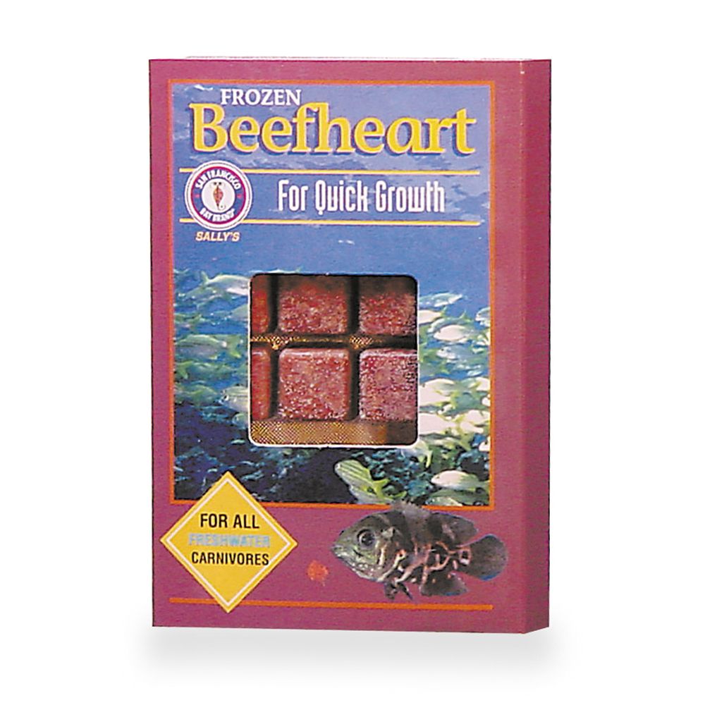 San Francisco Bay Brand® Sally's Frozen Beefheart™ Fish Food fish
