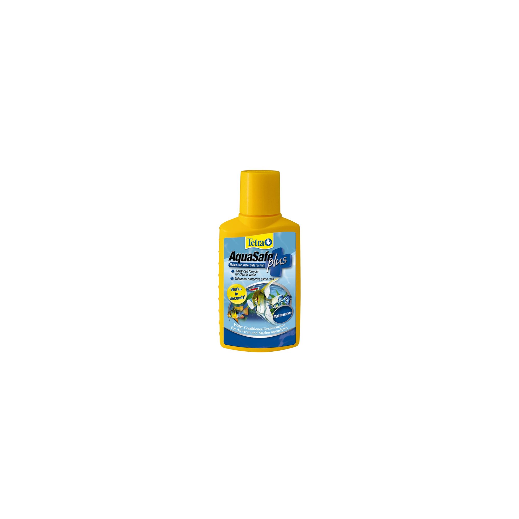 Tetra® AquaSafe Plus Aquarium Dechlorinator Water Conditioner fish