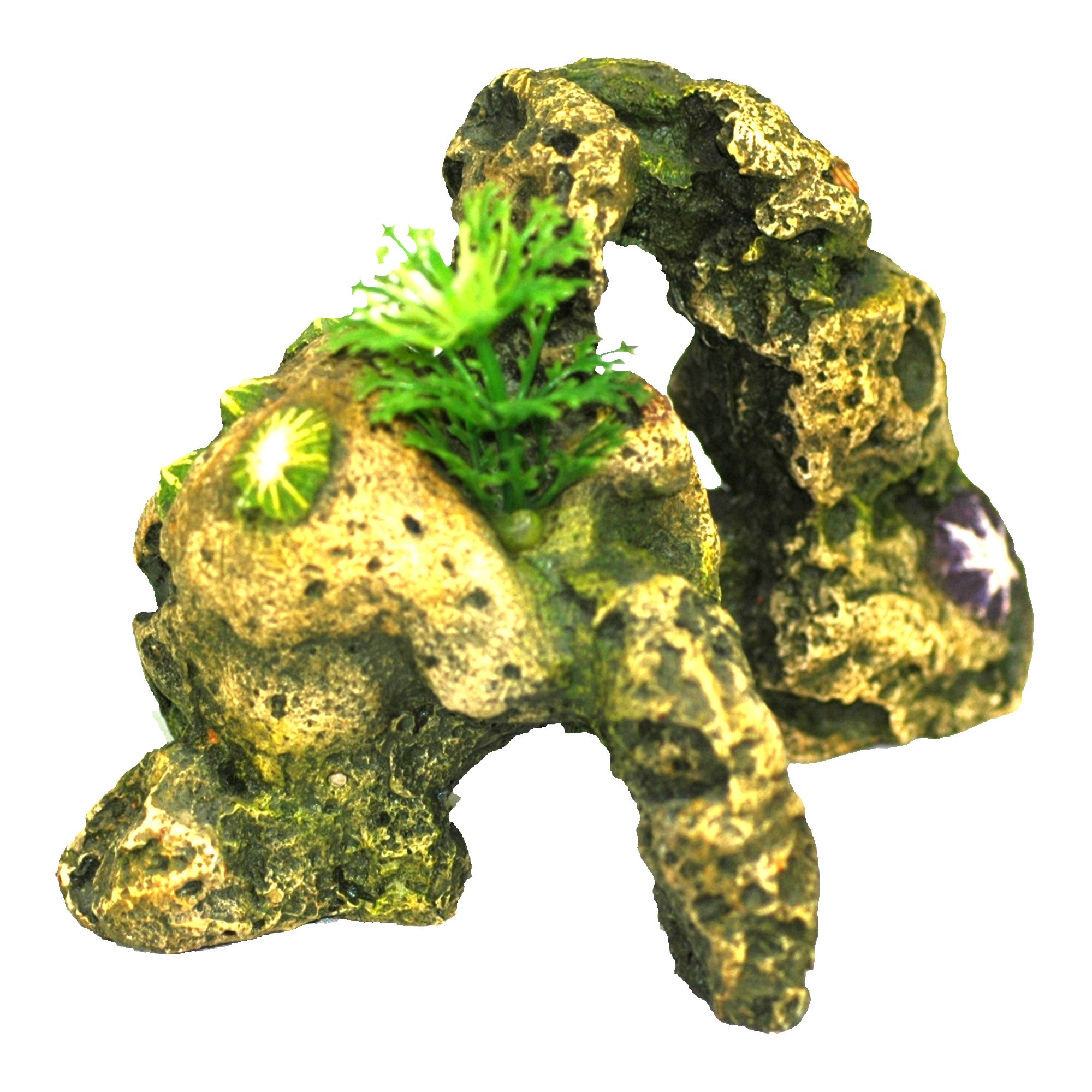 Top Fin® Shell Stone Aquarium Ornament fish Ornaments PetSmart