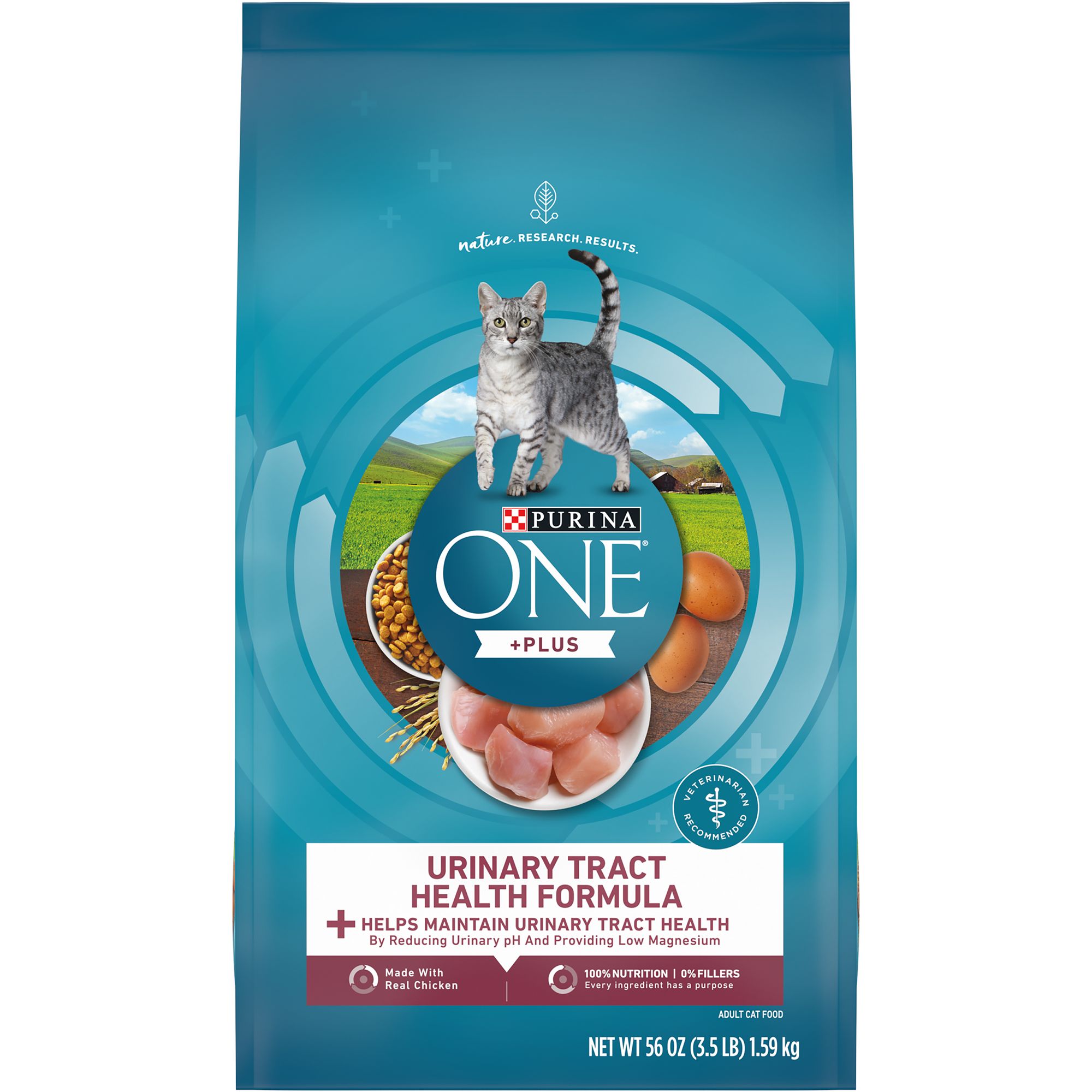 Purina ONE® +Plus Urinary Tract Adult Cat Dry Food Chicken, High