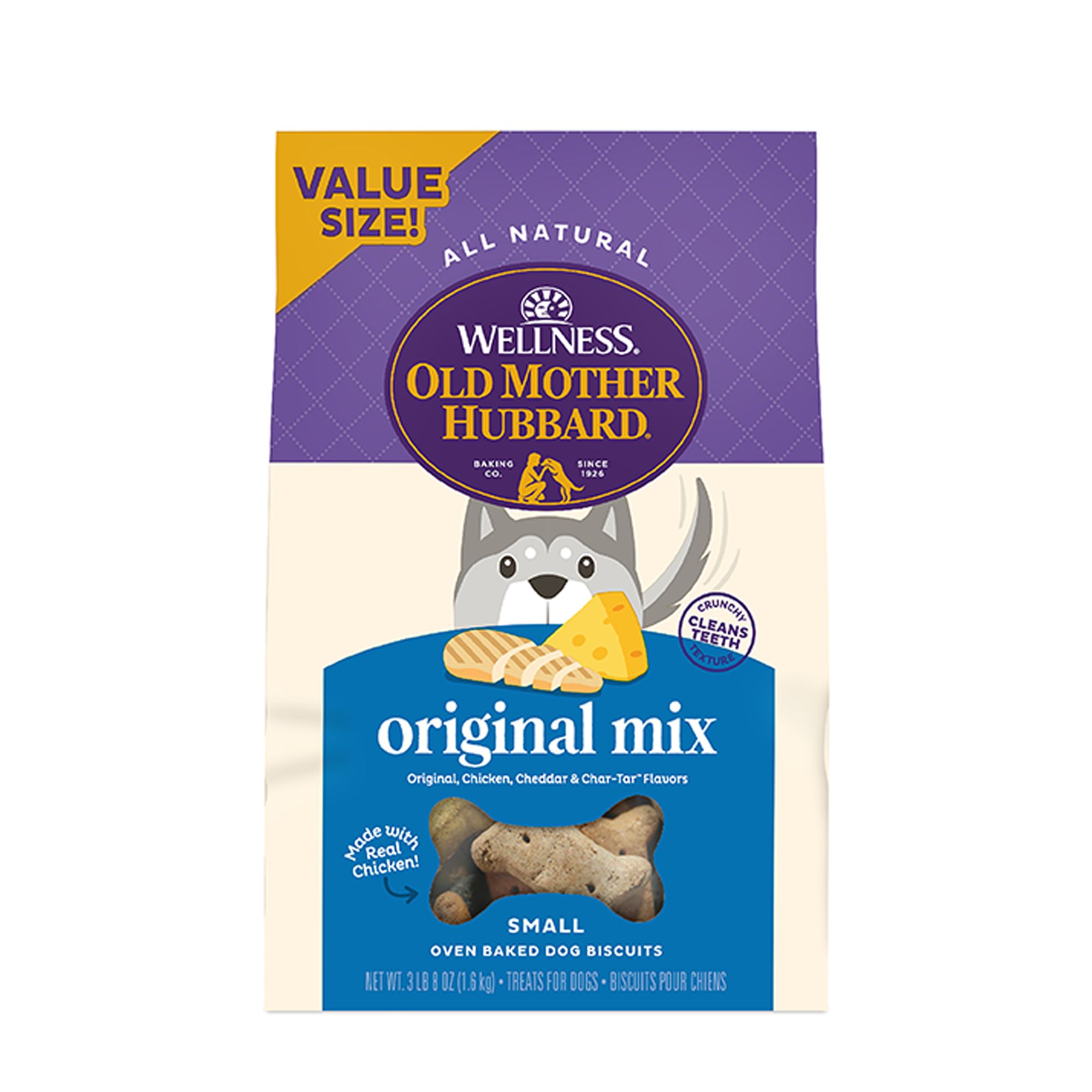 Old Mother Hubbard® Original Small Biscuit Dog Treats Natural