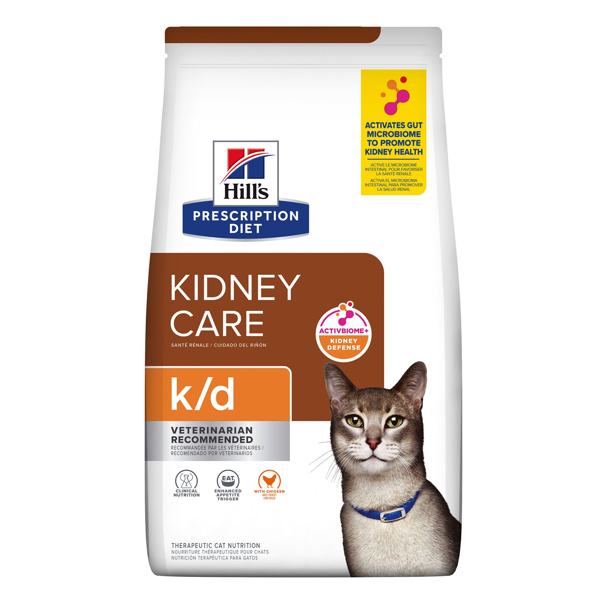 Hill's® Prescription Diet® k/d Kidney Care Cat Food Chicken cat