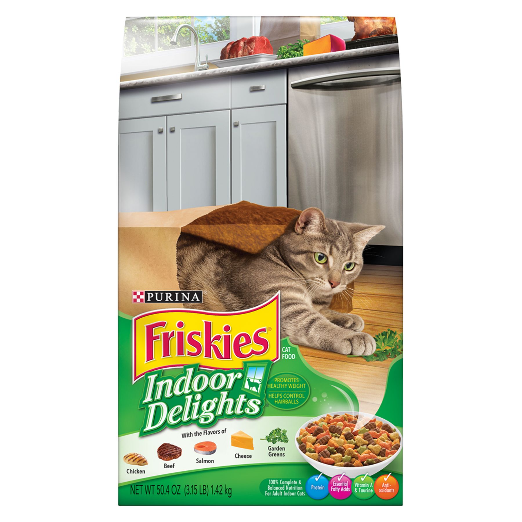 Purina® Friskies® Indoor Delights Adult Cat Food cat Dry