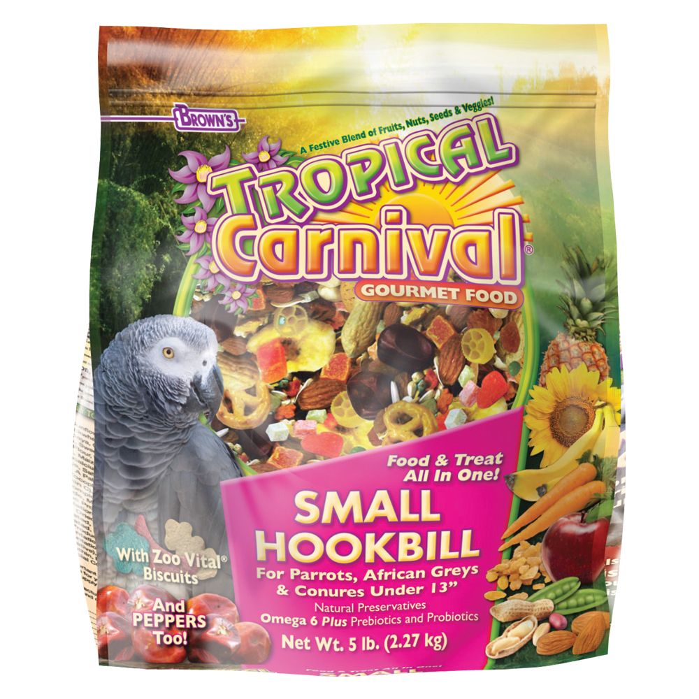 Brown's® Tropical Carnival® Small Hookbill Bird Food bird Pet Bird