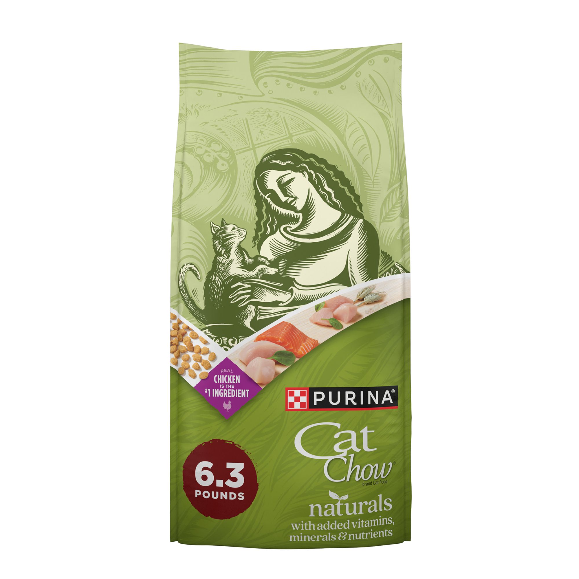 Purina® Cat Chow® Naturals All Life Stages Cat Dry Food Chicken