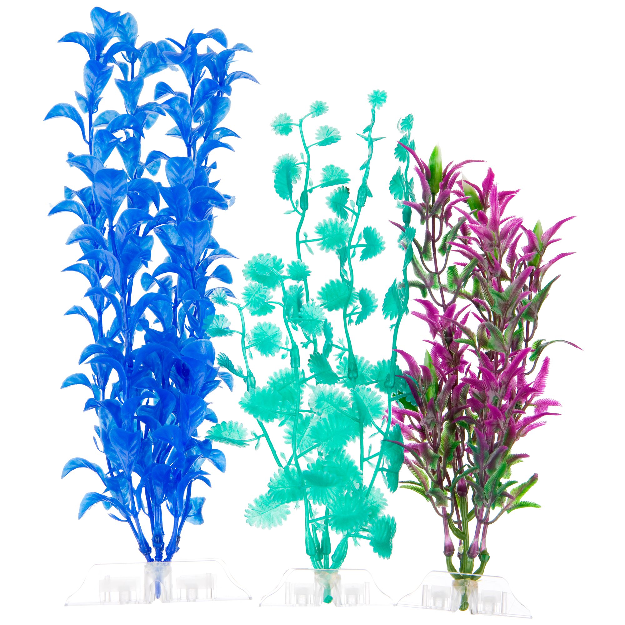 Top Fin® Artificial Aquarium Plant Variety Pack fish Artificial