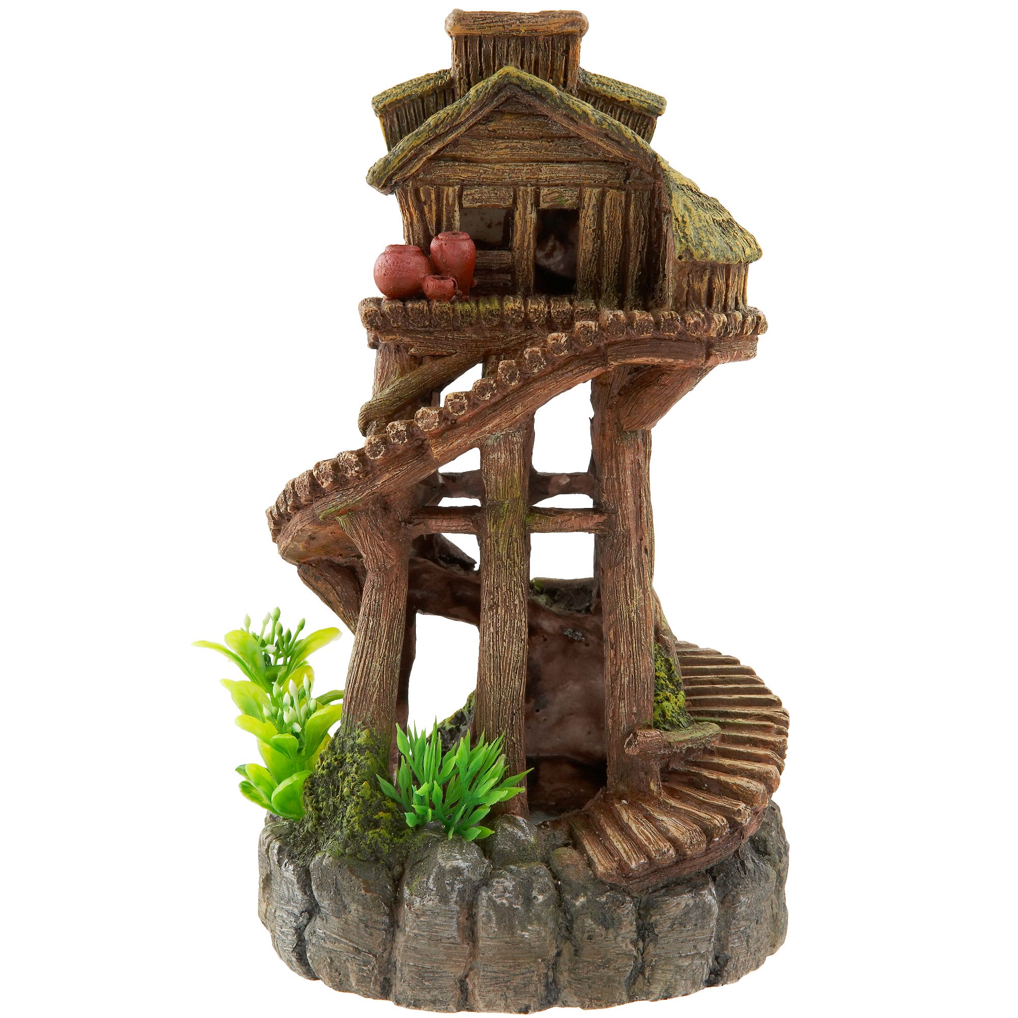 Top Fin® Tree House Aquarium Ornament fish Ornaments PetSmart
