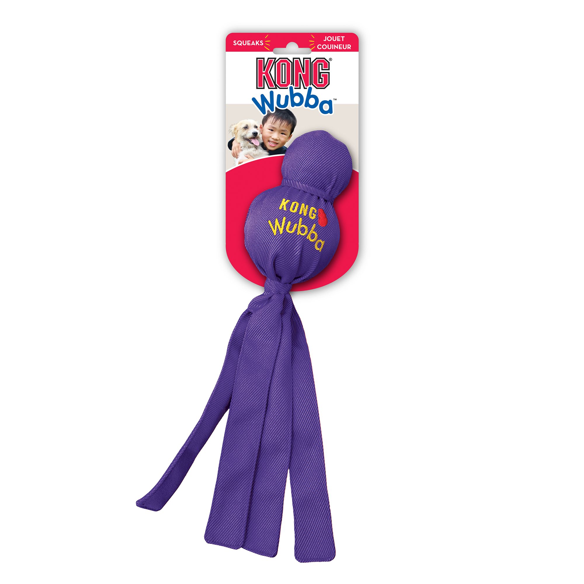 KONG® Wubba™ Dog Toy (COLOR VARIES) dog Rope & Tug Toys PetSmart