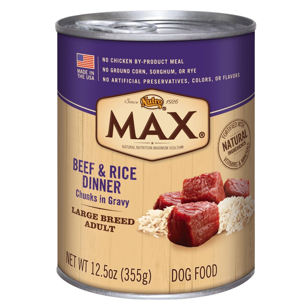 NUTRO® MAX® Large Breed Adult Dog Food dog Canned Food PetSmart