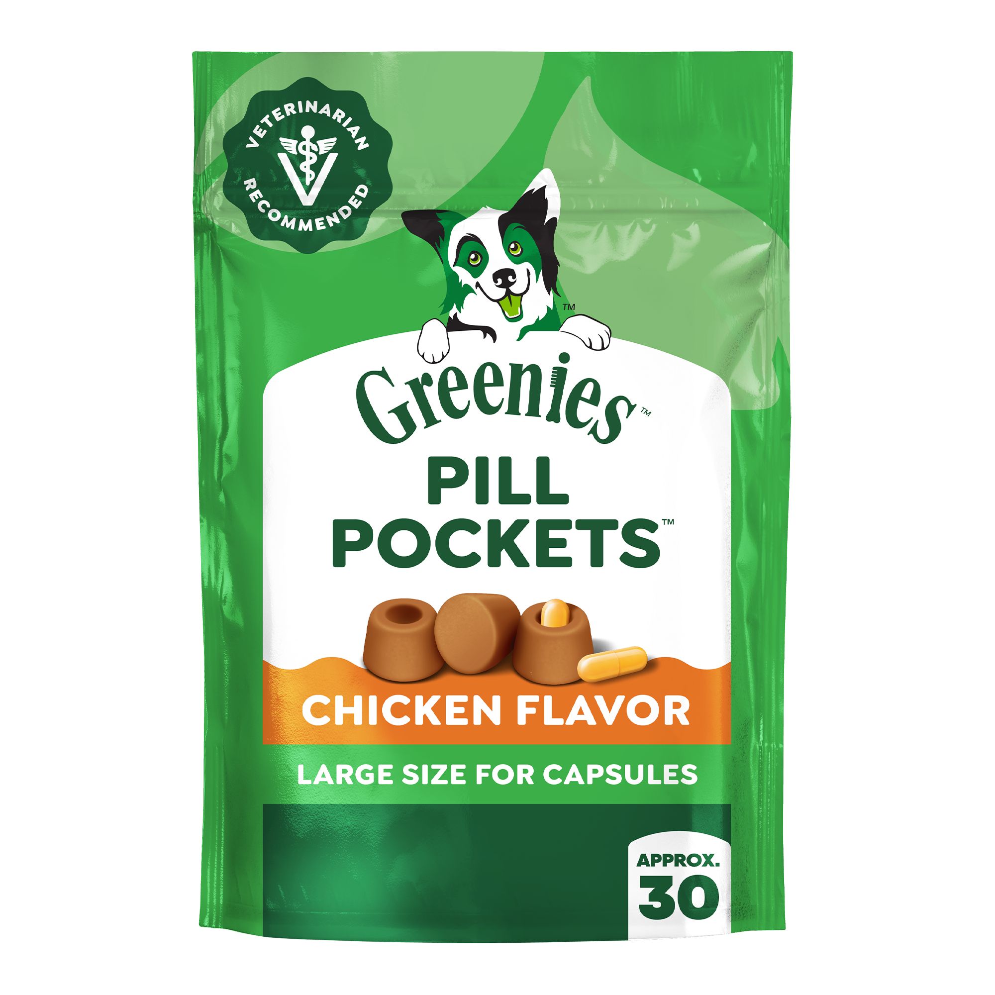 GREENIES® Pill Pockets® Dog Treats for Capsules Chicken
