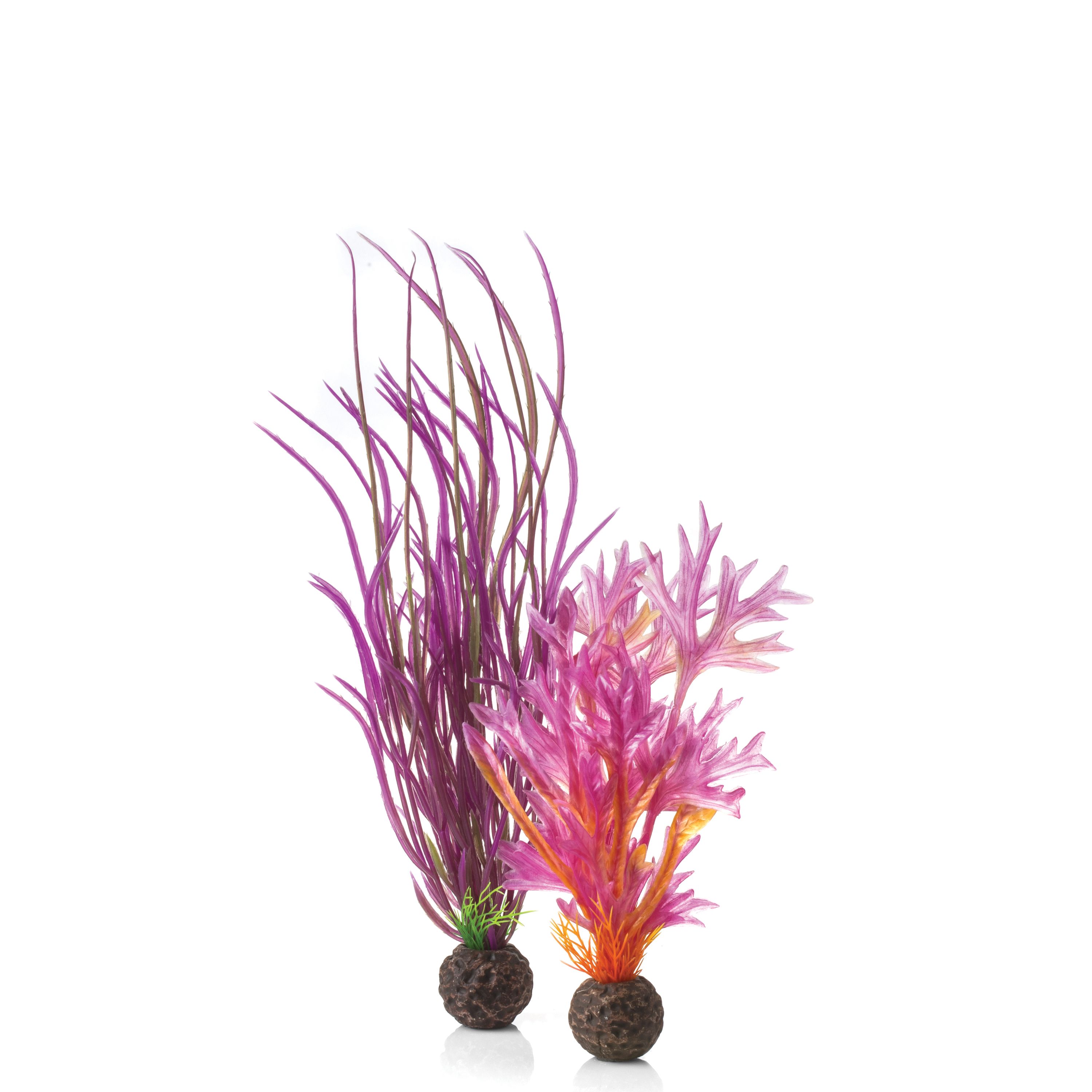 biOrb Red & Pink Artificial Aquarium Plant Set 14" fish Artificial