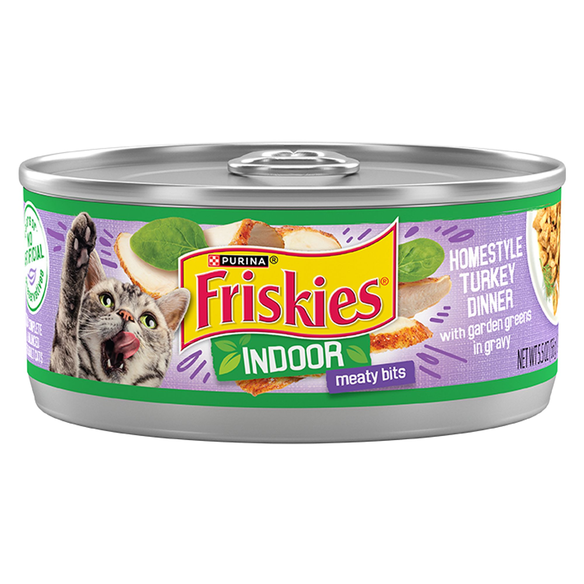 Purina® Friskies® Indoor Adult Cat Wet Food 6.04 oz., Antioxidants