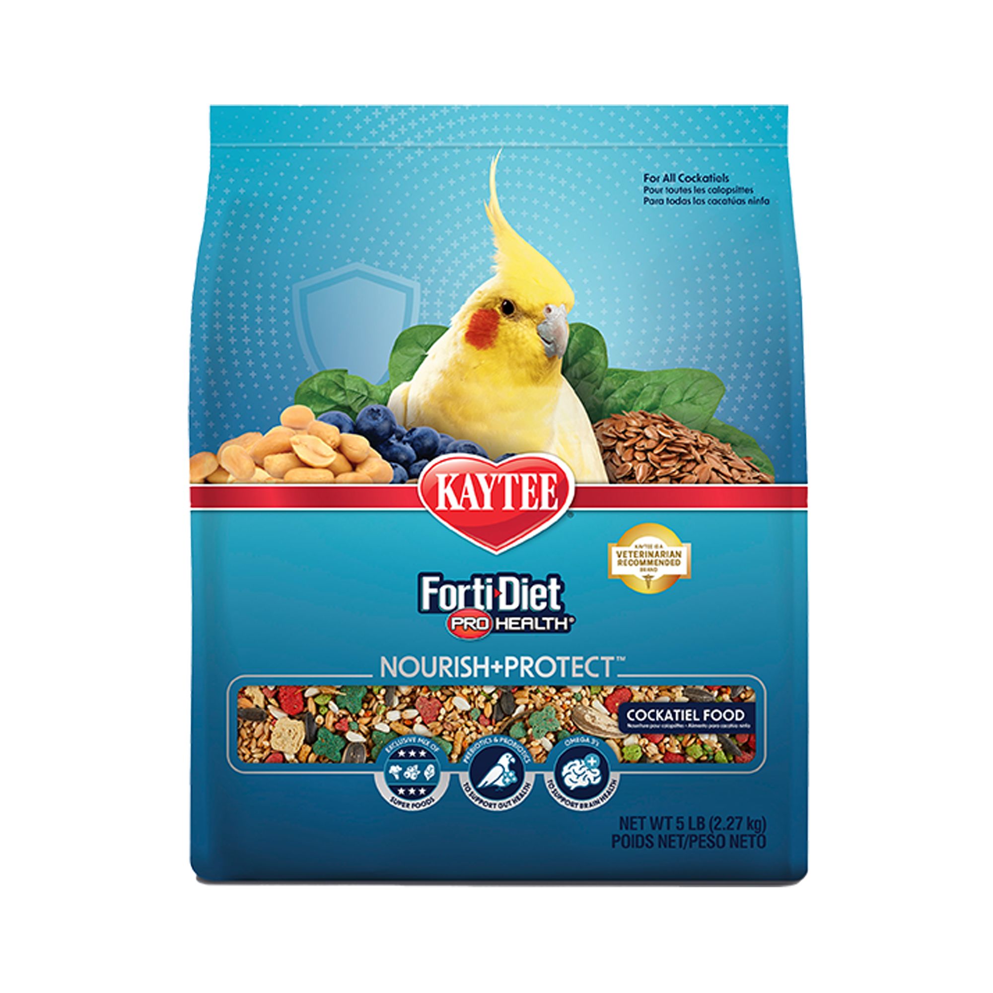 KAYTEE® FortiDiet Pro Health Cockatiel Food bird Pet Bird Food