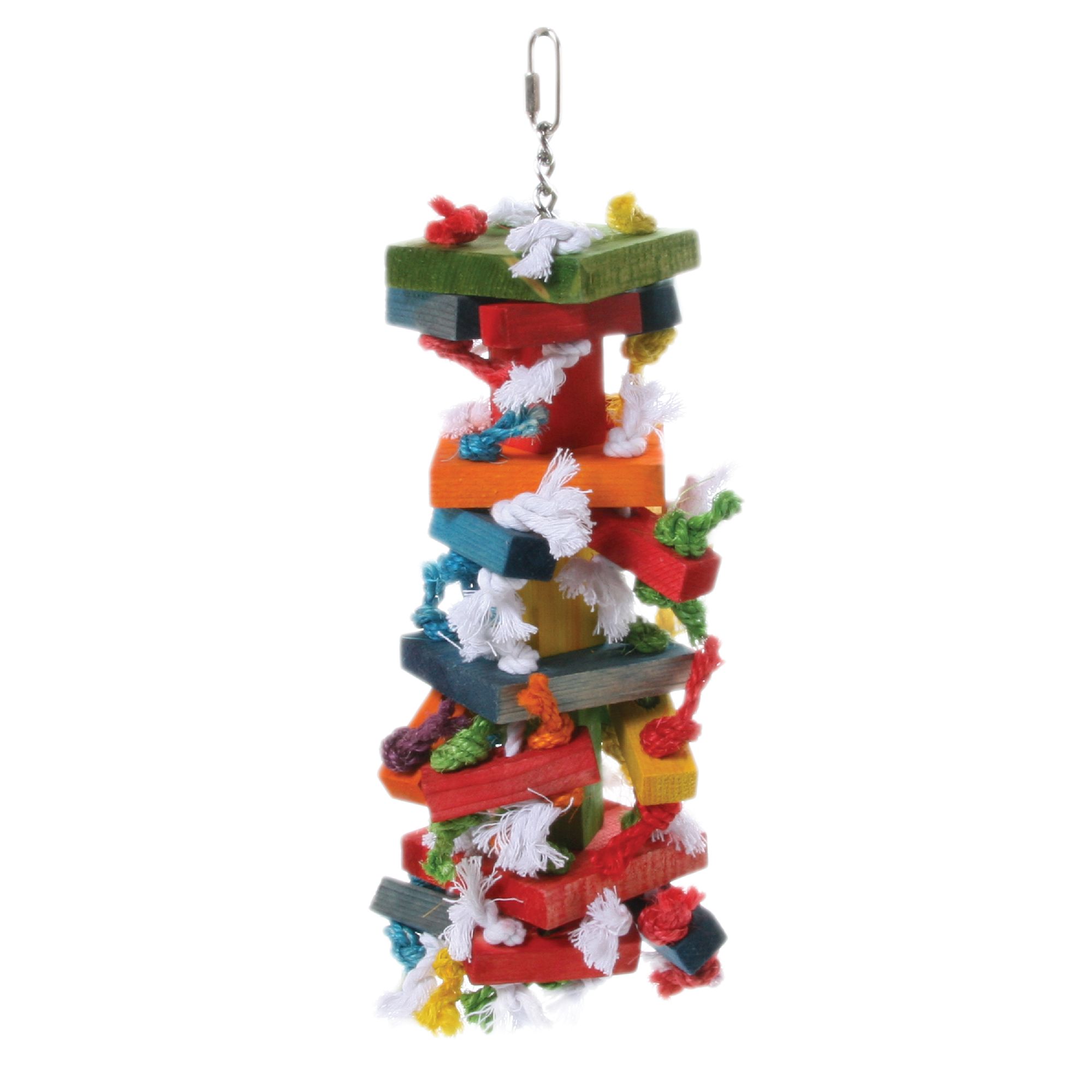 All Living Things® Knots & Blocks Bird Toy bird Toys PetSmart