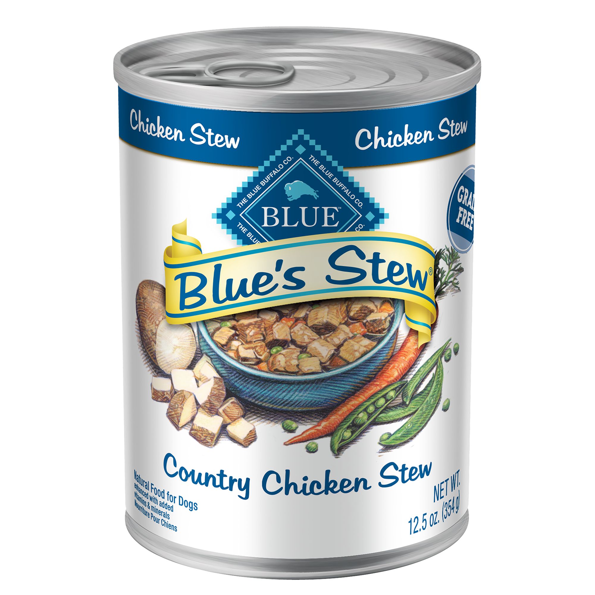 Blue Buffalo® Blue's Stew Adult Wet Dog Food Natural, 12.5 Oz. dog