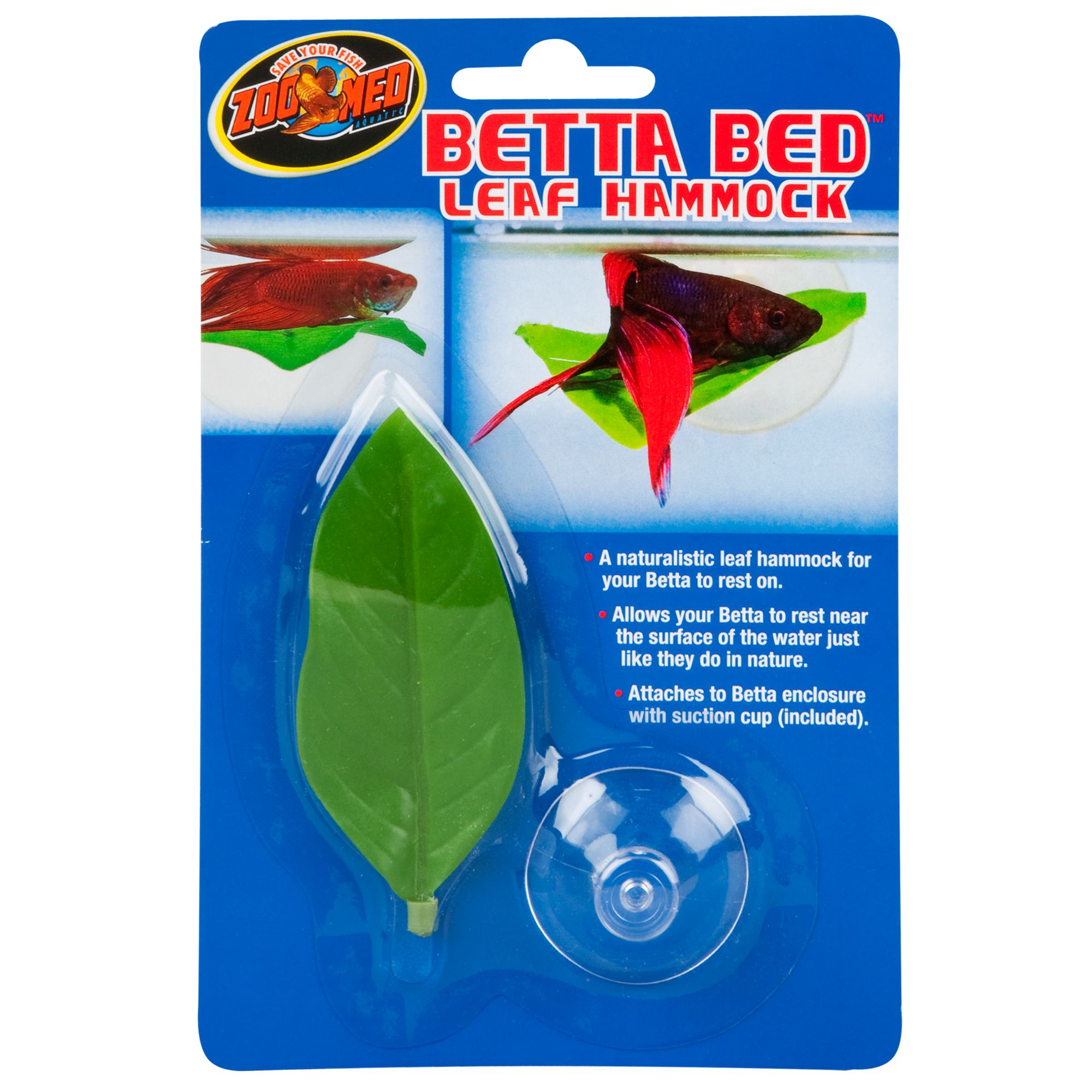 Zoo Med Betta Leaf Hammock fish Artificial Plants PetSmart