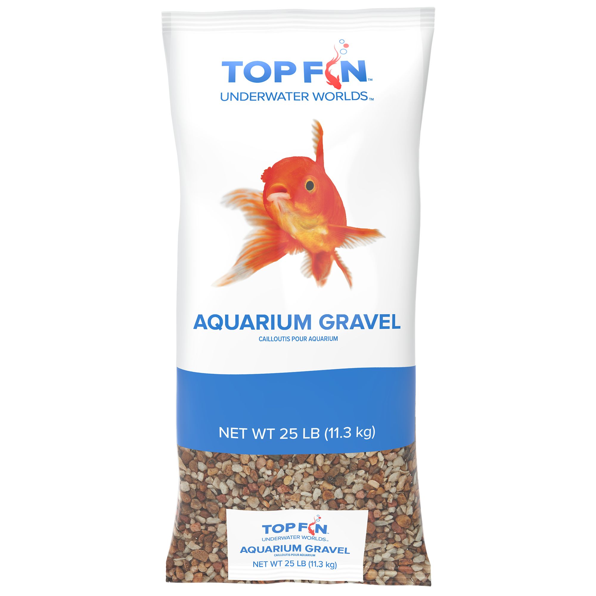 Top Fin® Premium Aquarium Gravel Brown & White fish Gravel, Sand