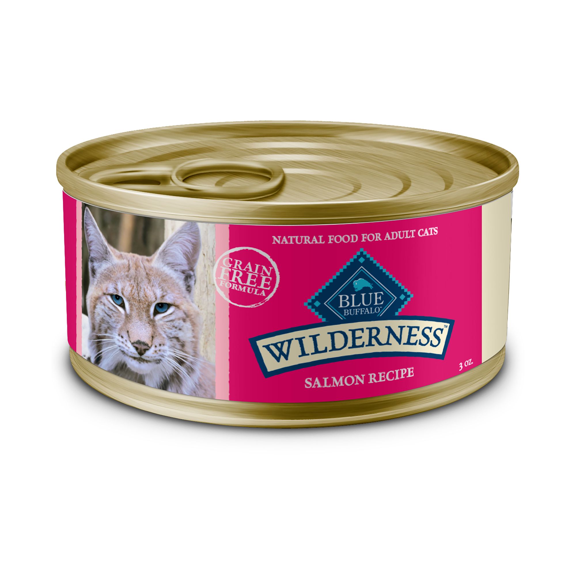 BLUE Wilderness® Adult Cat Food Natural, Grain Free, Salmon cat Wet