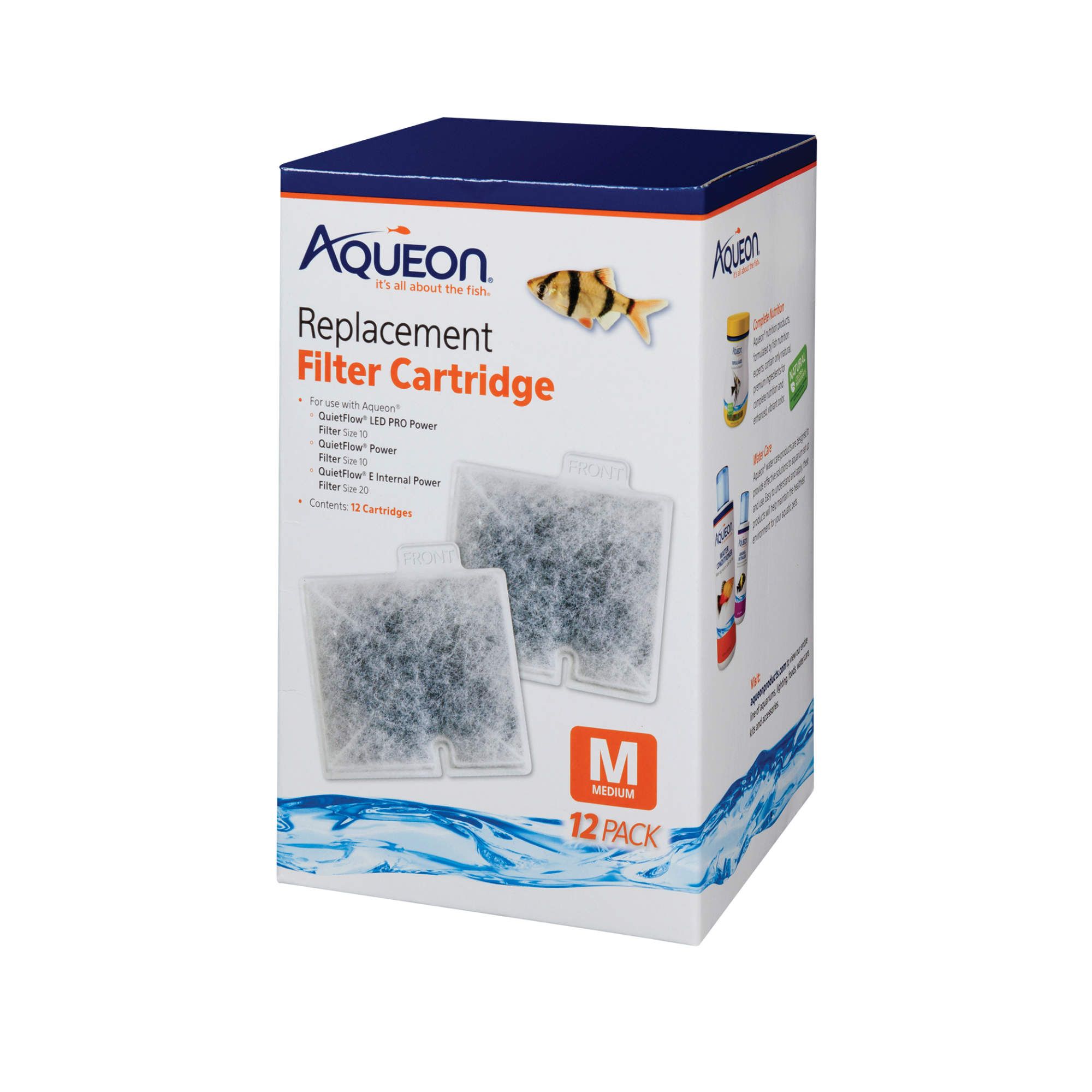 Aqueon® Aquarium Power Filter Cartridges fish Filter Media PetSmart