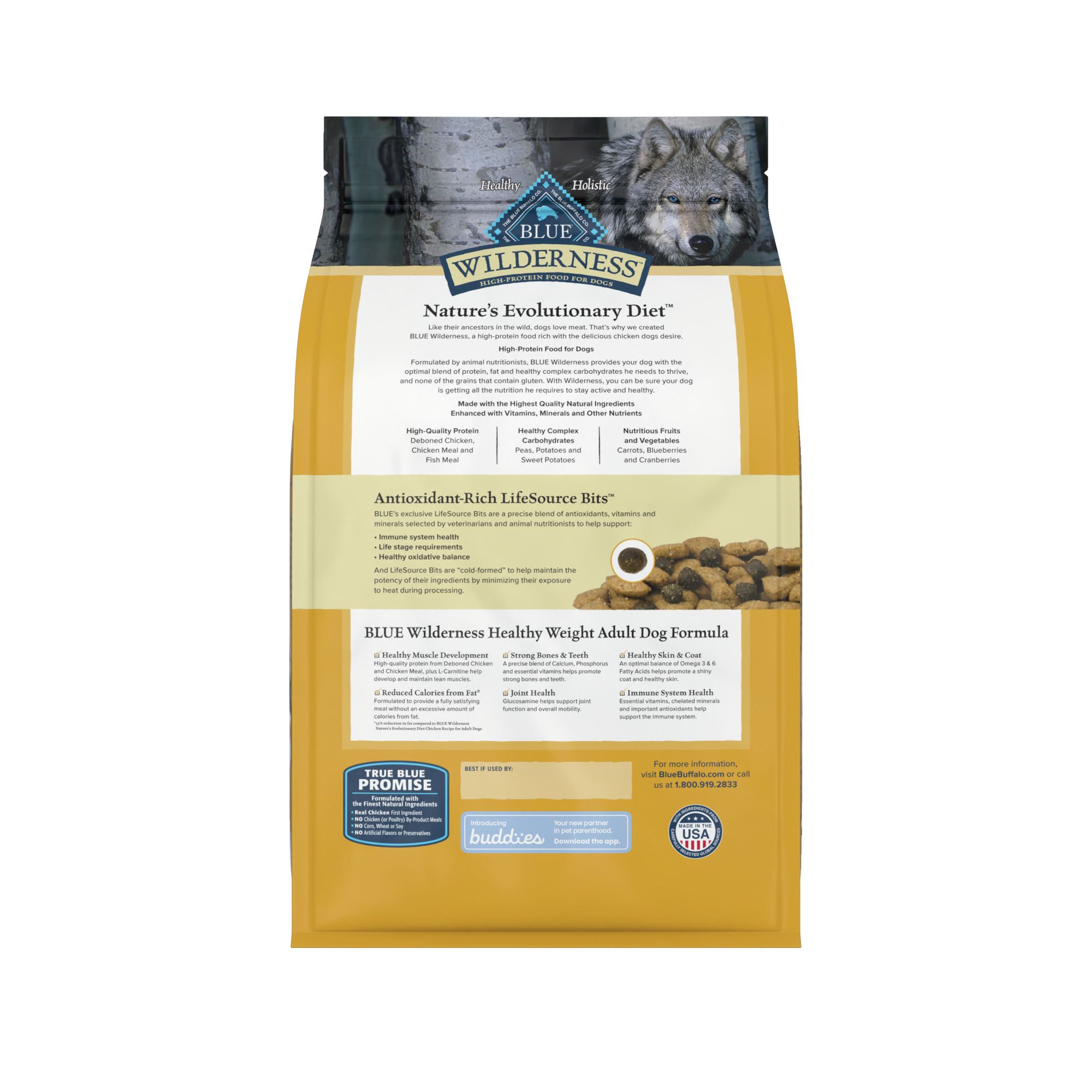 Blue Wilderness Healthy Weight Dog Food Review Blog Dandk