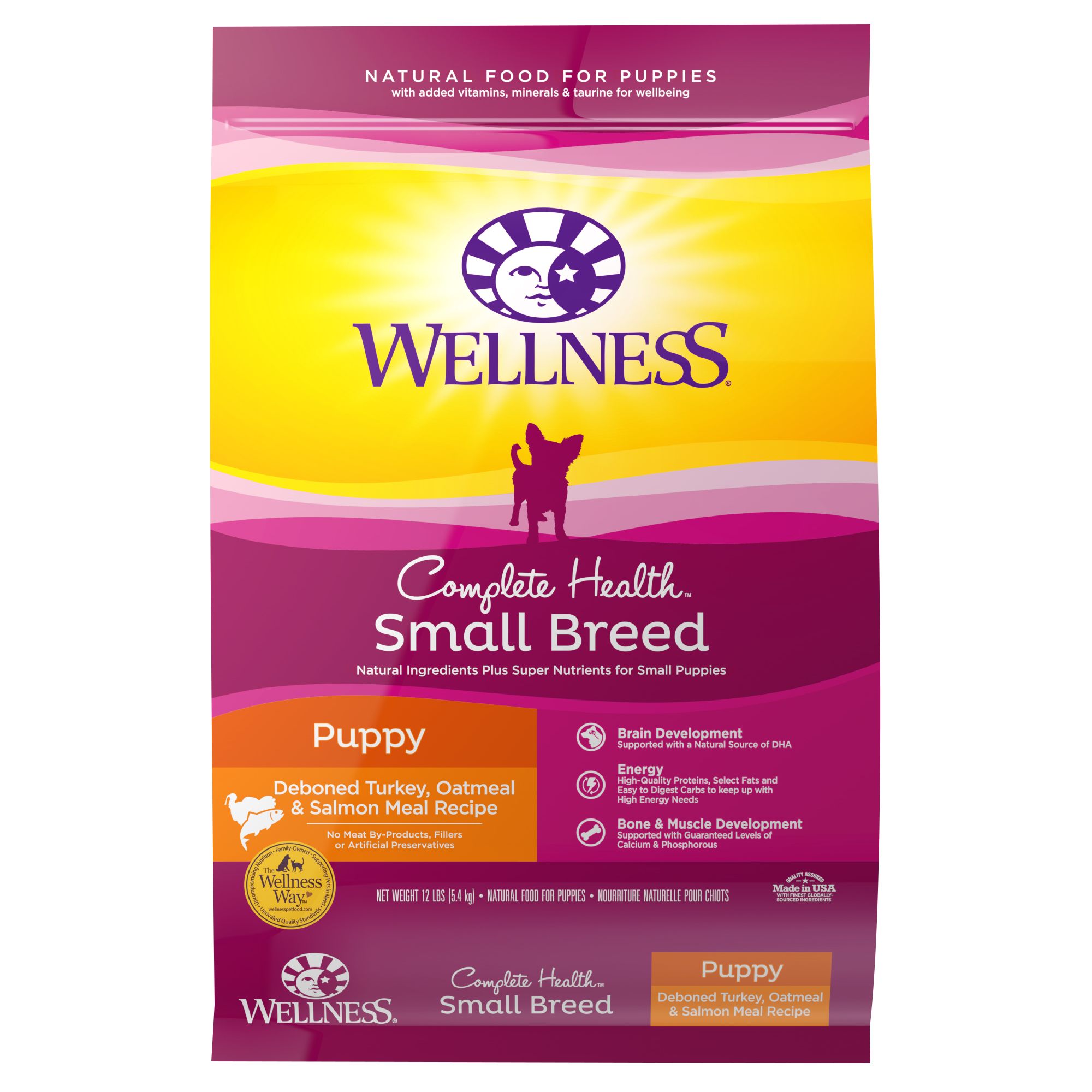 Wellness® Complete Health Small Breed Puppy Food Natural dog Dry