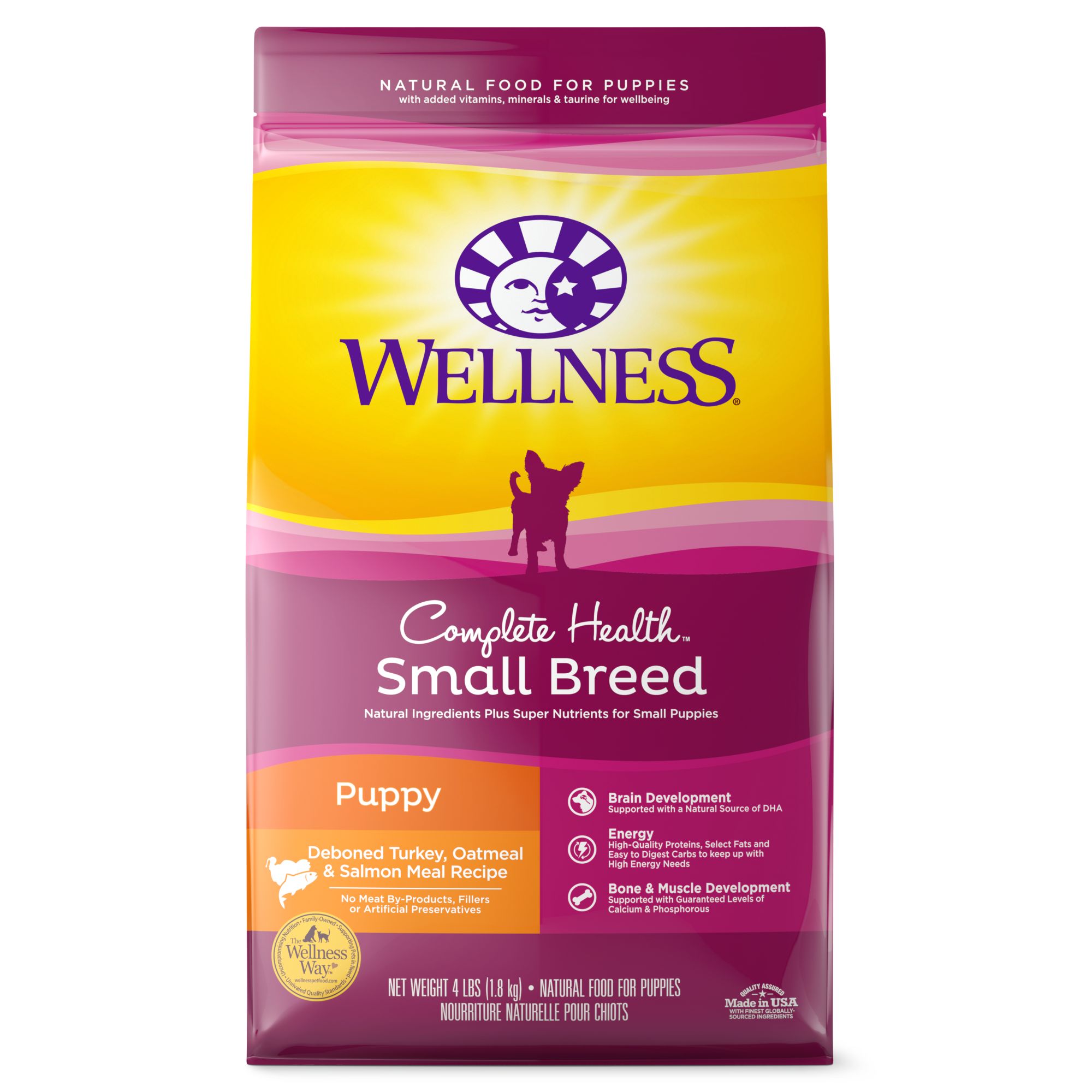 Wellness® Complete Health Small Breed Puppy Food Natural dog Dry