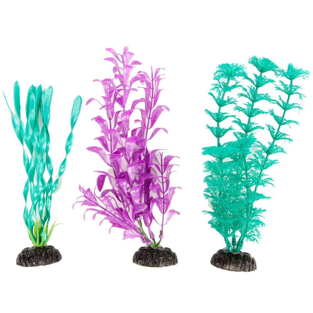 Top Fin® Peralized Value Pack Artificial Aquarium Plant fish