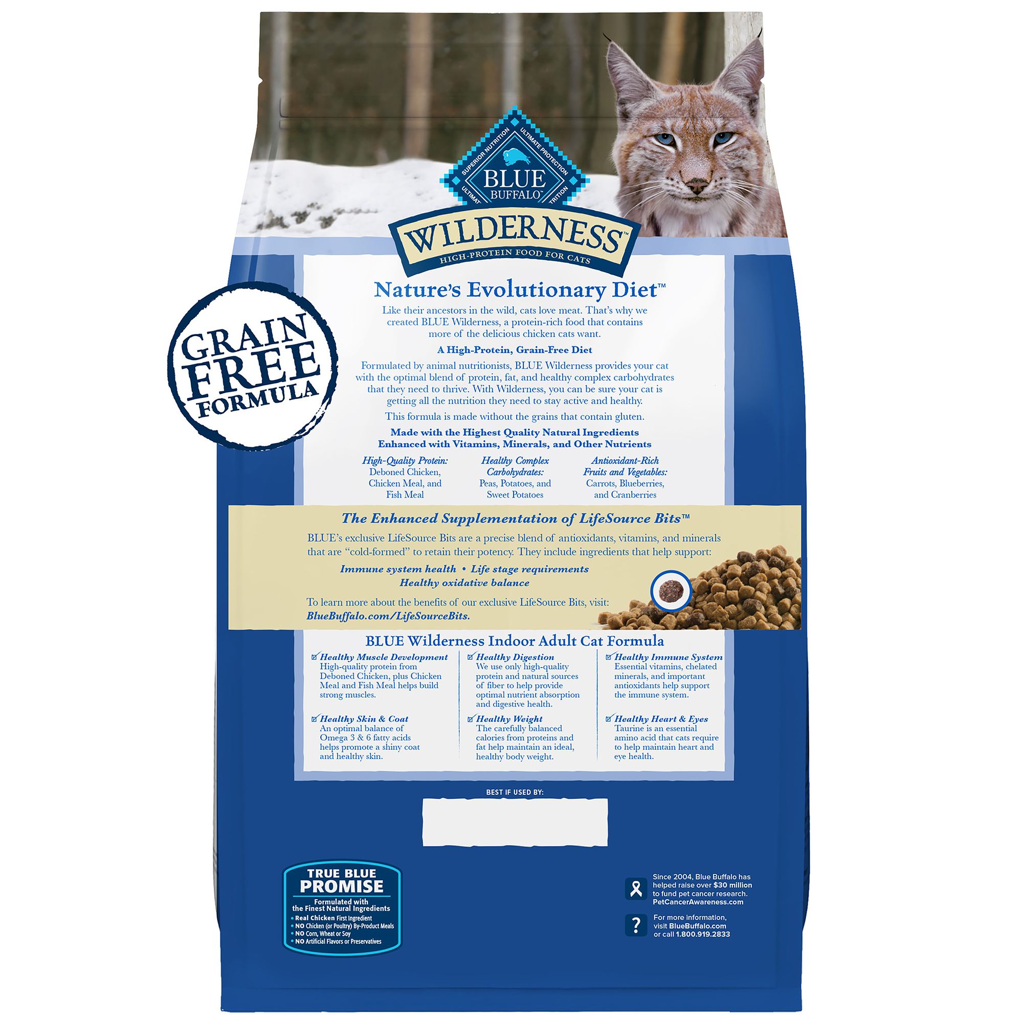 Blue Buffalo Sensitive Stomach Cat Food Calories