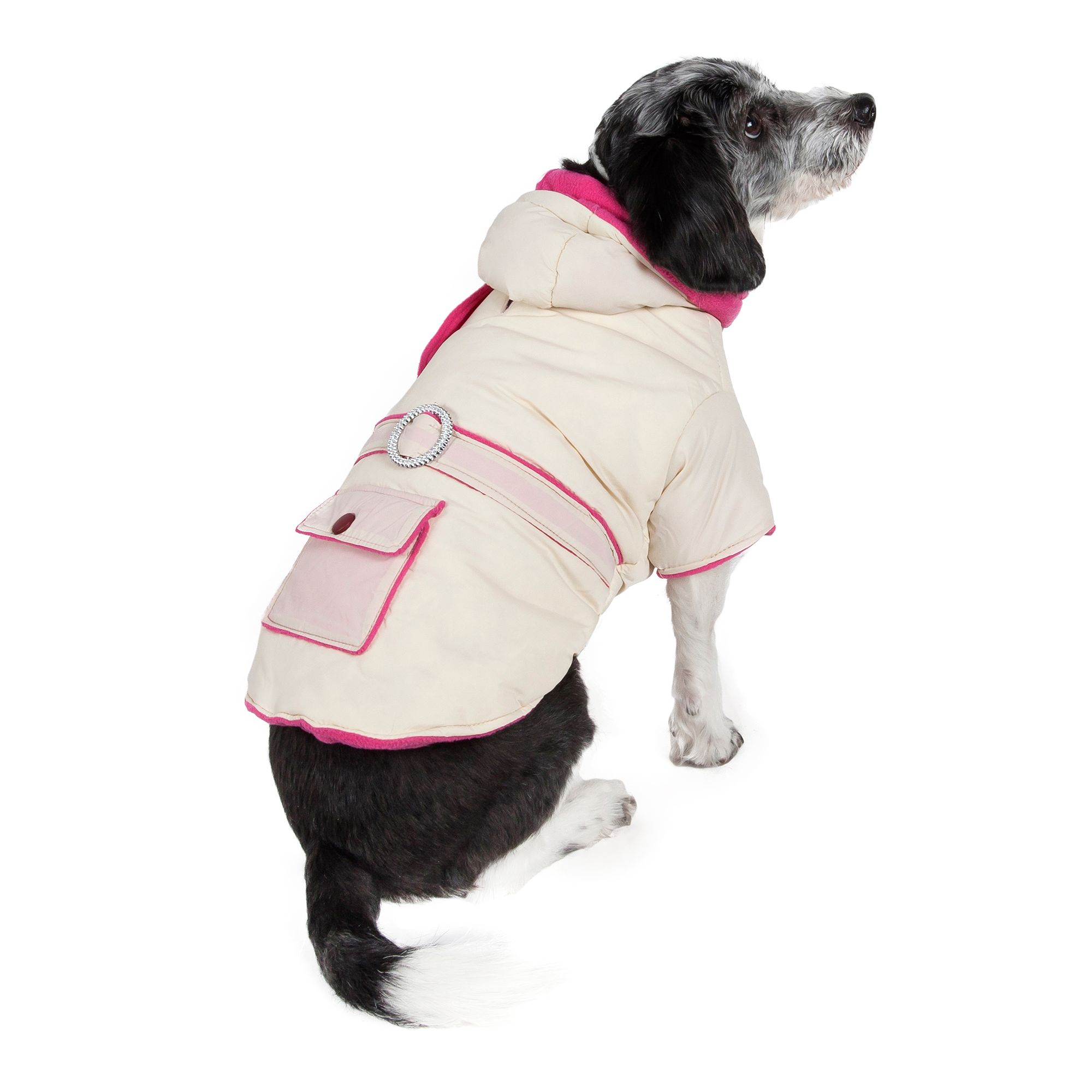 Pet Life TwoTone Jewel Coat dog Jackets & Coats PetSmart