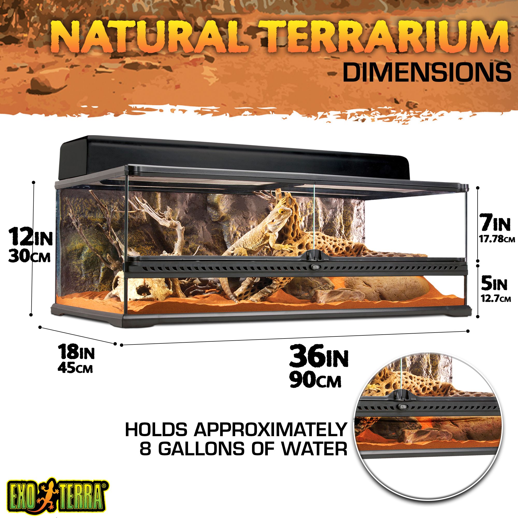 Exo Terra Terrarium 36 Matttroy