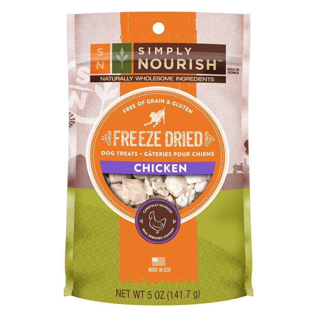 Simply Nourish™ Freeze Dried Dog Treat Natural, Grain Free dog