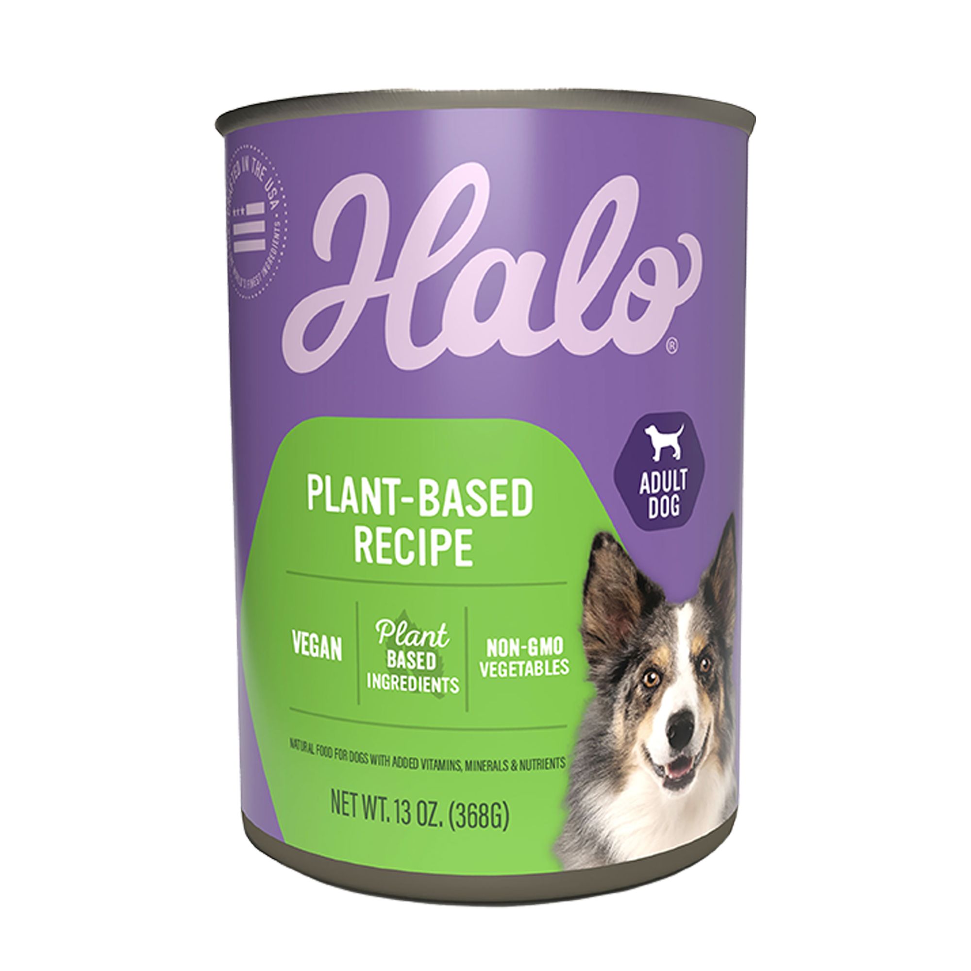 HALO® Vegan All Life Stage Wet Dog Food Natural, Holistic Garden of