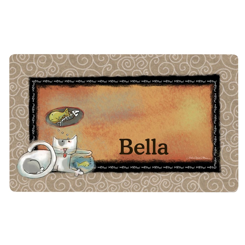 Drymate® Kitty Waterproof Personalized Cat Mat cat Placemats PetSmart