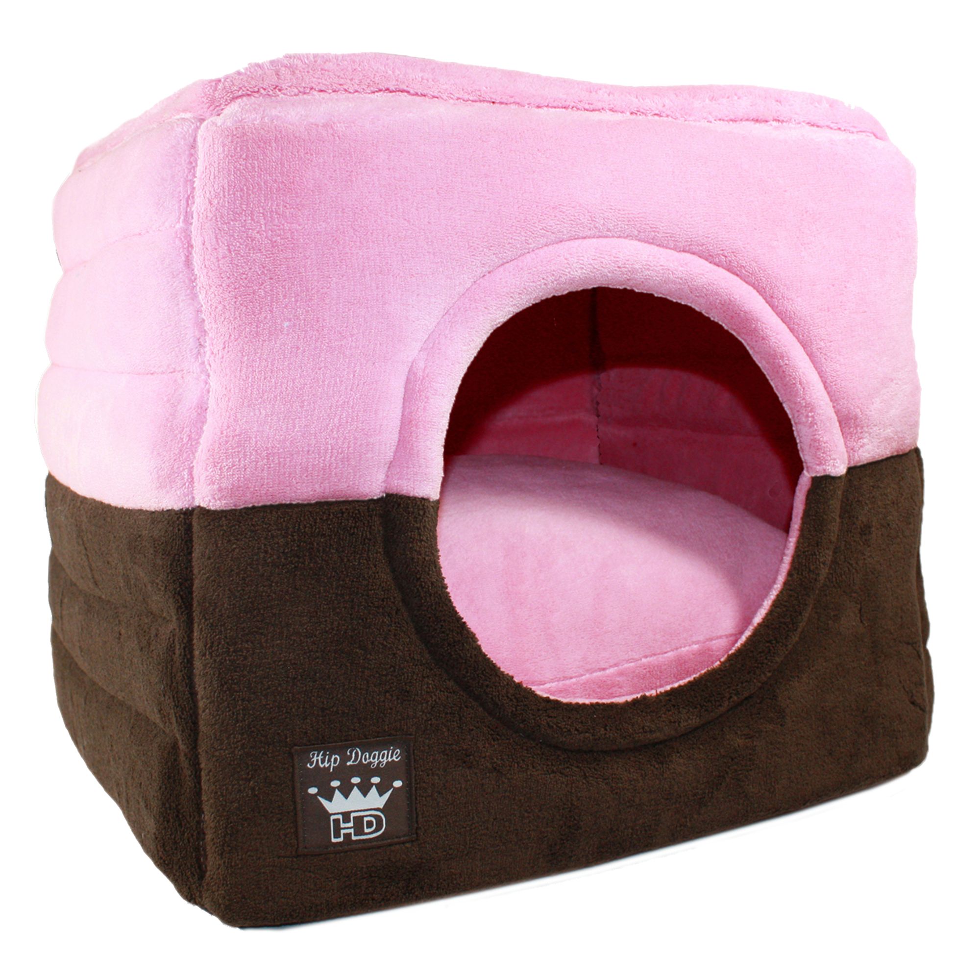 Hip Doggie Deluxe Single Door Pop Tent Pet Bed dog Cuddler Beds
