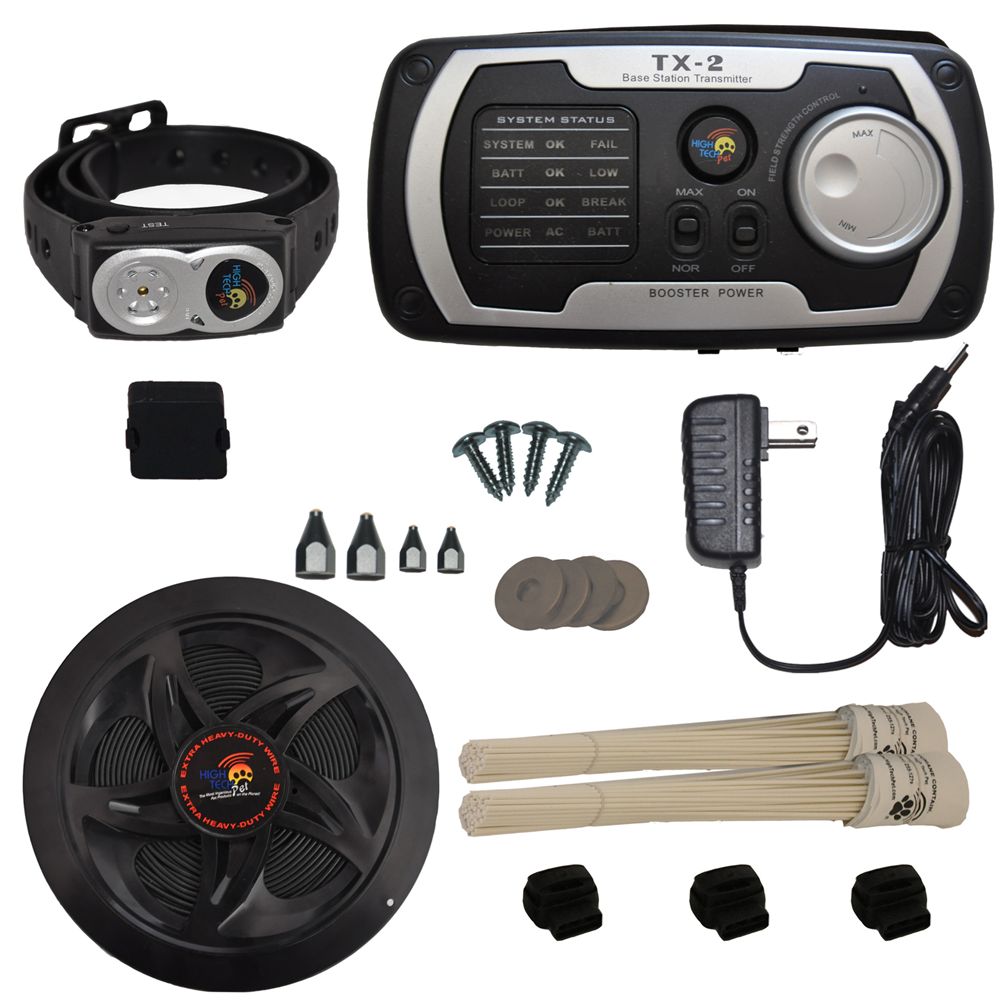 High Tech Pet® Humane Contain HC8000 Electronic Ultra Dog Fence dog