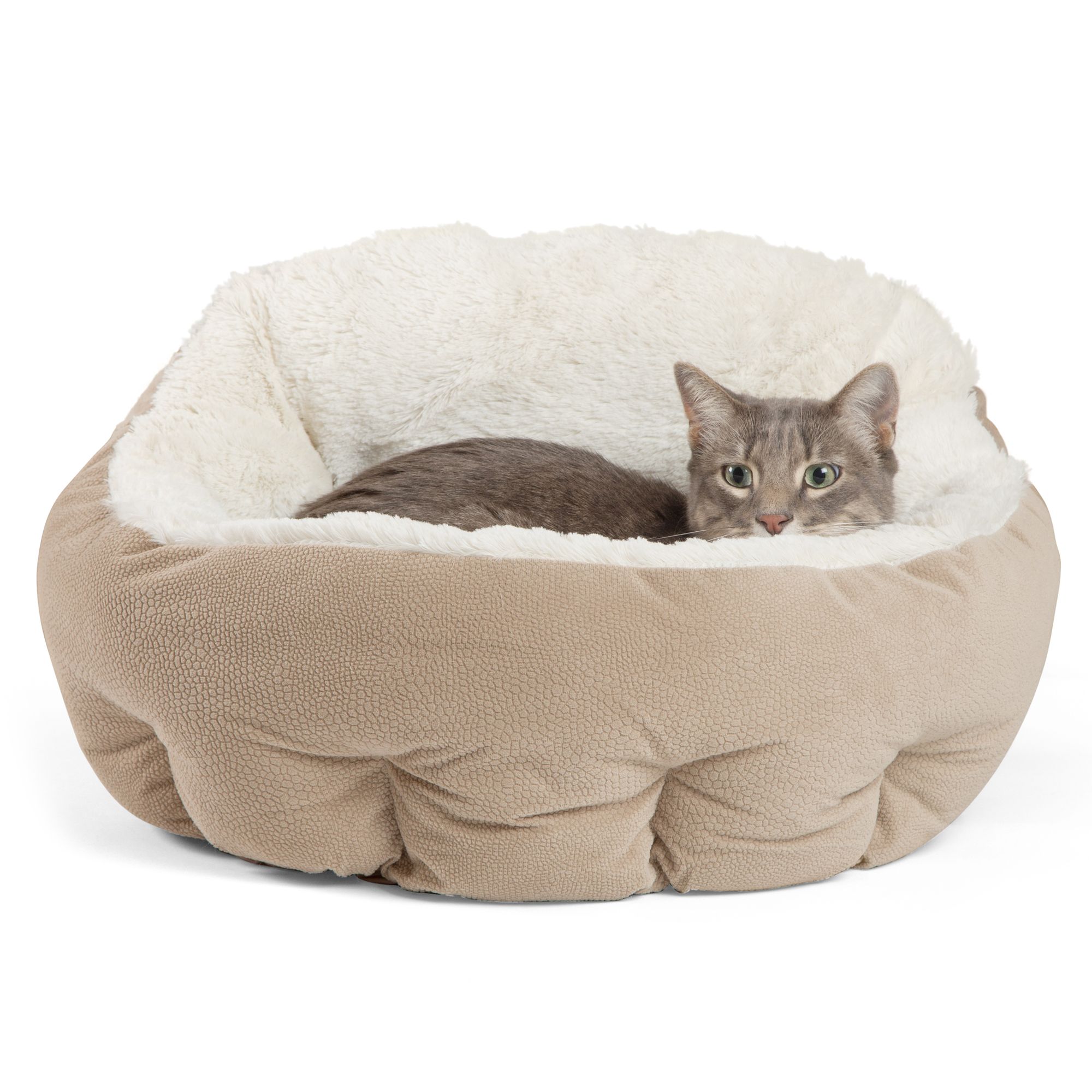 Best Friends by Sheri Deep Dish Cuddler "Illan" Pet Bed cat Cuddler