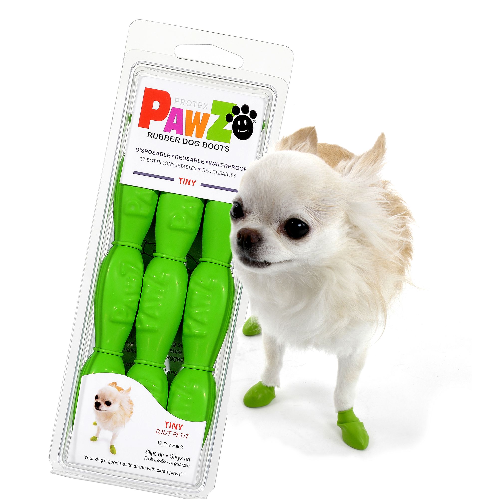PawZ® Rubber Dog Boots dog Boots, Shoes & Socks PetSmart