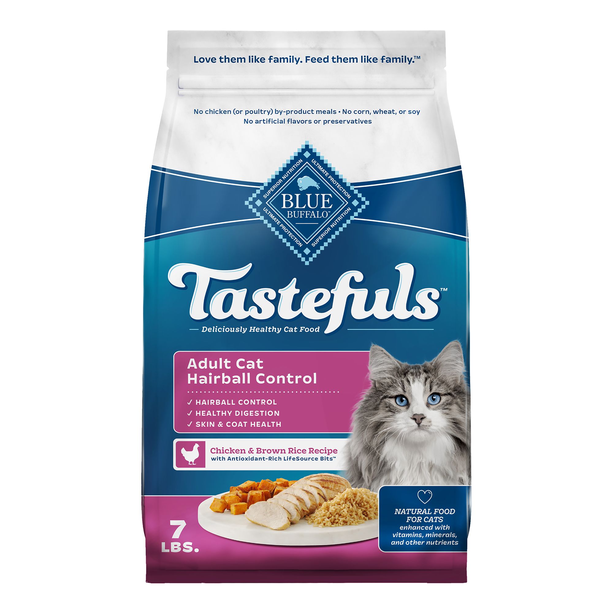 Blue Buffalo® Life Protection Formula™ Adult Dry Cat Food Natural, Chicken cat Dry Food