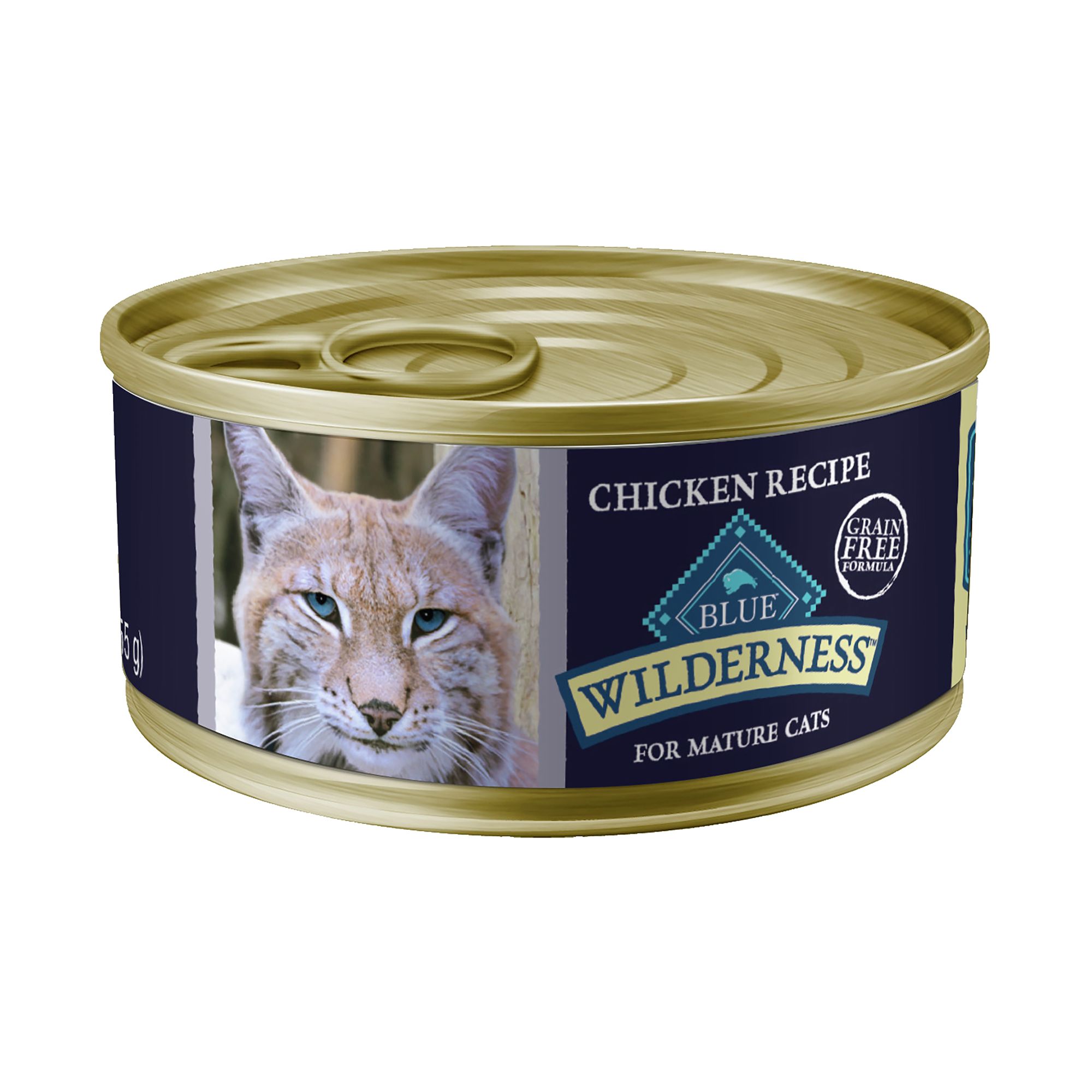 BLUE Wilderness® Grain Free Chicken Mature Senior Cat Food cat Wet