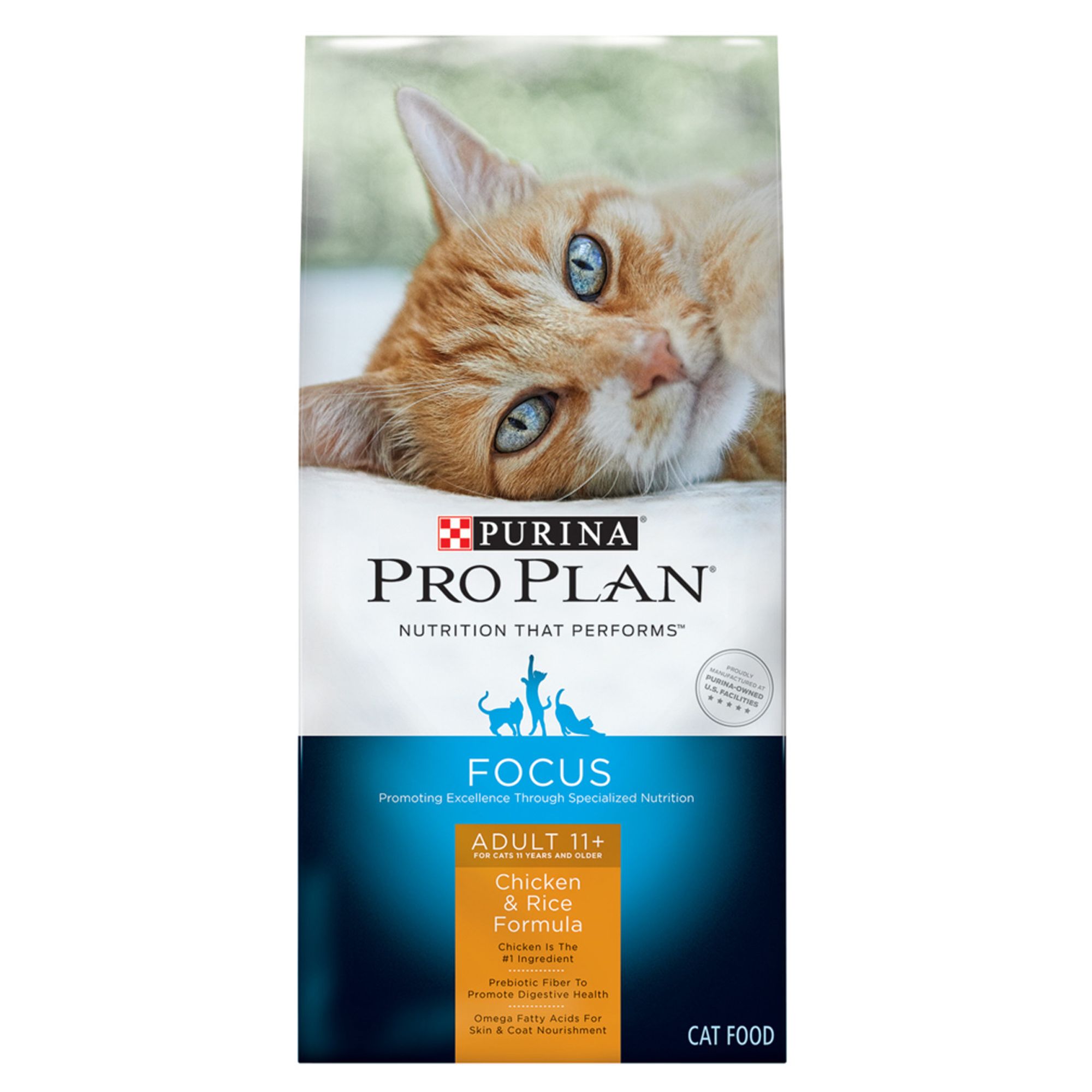Purina® Pro Plan® FOCUS Senior Cat Food Chicken & Rice cat Dry Food